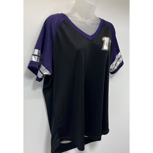 Authentic Denny Hamlin 11 Jersey G3 Nascar For Her - PURPLE, XXL - NWT - Picture 4 of 9